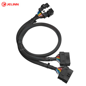 Universal OBD 2 J1962 OBDII Obd2 t-harness Splitter Spliter Y Cable con múltiples soportes de montaje para todas las marcas de automóviles - Product Image 2