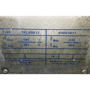 Turbocompresor Marino TPL85B-12 OEM de Alta Eficiencia para Motores de Barcos Grandes, de Segunda Mano/Usado (Inspeccionado) - Product Image 2