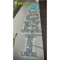 Lettres lumineuses LED personnalisées XDsign, enseigne 3D, ciel étoilé, étanche, certifiées CE, contrôle Bluetooth, décoration publicitaire captivante