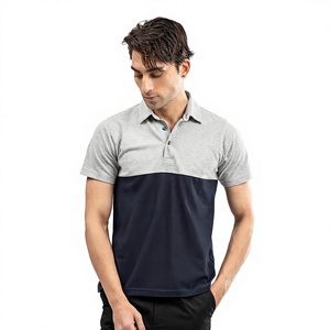 Camisas de Hombre Lisas, Casuales, con Botones, Tejido de Punto Suave, Diseño Ligero y Transpirable, Mezcla de Poliéster y Algodón, Manga Corta - Product Image 3