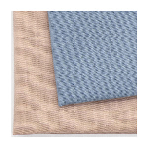 Tissu tissé en fil extensible effet lin 21S, tissage uni, couleur kaki, pour vêtements de travail, vêtements décontractés, en stock - Product Image 4