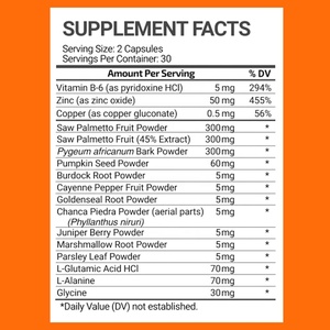Capsules <span class=keywords><strong>pour</strong></span> la prostate les plus vendues avec extrait de palmier nain, ingrédients naturels <span class=keywords><strong>pour</strong></span> réduire la perte de <span class=keywords><strong>cheveux</strong></span> chez les hommes, capsule <span class=keywords><strong>pour</strong></span> la bien-être générale - Product Image 2