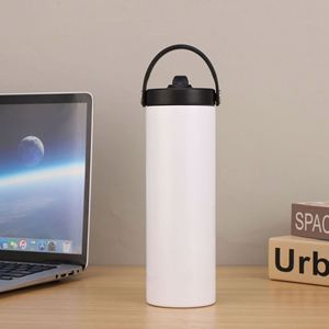 20oz Blank Sublimation <b>Cup</b> Vacuum Insulated Vehicle Gym <b>Reusable</b> Drinking Mug Bulk Wholesale - Product Image 6