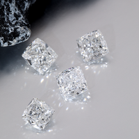 Diamant synthétique de laboratoire HPHT, taille Radiant, D SI2 EX VG IGI, 0,58 ct, non monté