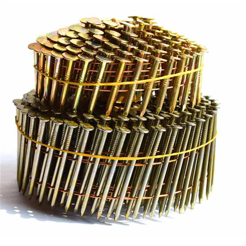15 Degree Coil Roofing Nails Galvanized