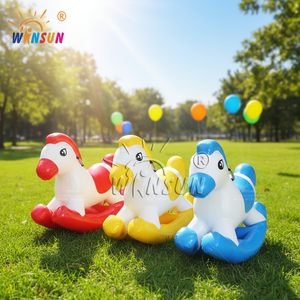 Caballo Inflable Comercial para Niños, Listo para Enviar desde Almacén en EE. UU., Ideal para Jardín de Infancia, Patio Trasero, Fiestas Infantiles e Interiores - Product Image 5