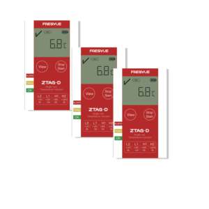 מחוון טמפרטורה ויזואלי ZTAG-D IP67 לשימוש חד פעמי לבקרת שרשרת קירור - Product Image 1