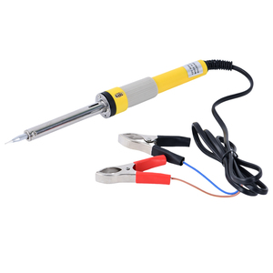 <span class=keywords><strong>Fer</strong></span> à <span class=keywords><strong>souder</strong></span> électrique basse tension DC 12V 60W Outils de réparation de soudage avec pinces - Product Image 2
