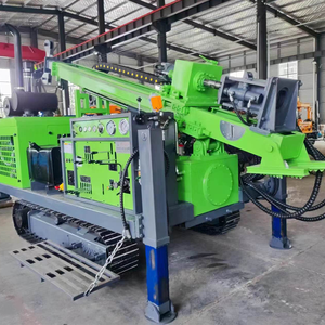 광산용 펌프 모터 부품이있는 금광 표면 코어 드릴링 용 800m 완전 유압 크롤러 장착 드릴 장비 - Product Image 2