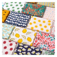 Tissu imprimé numérique 100 % coton à motifs de dessins animés, personnalisable, écologique, vente en gros directe d'usine chinoise