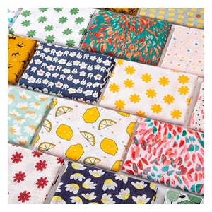 Tissu imprimé numérique 100 % coton à motifs de dessins animés, personnalisable, écologique, vente en gros directe d'usine chinoise - Product Image 6