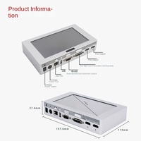 LANGO Imprimante à jet d'encre en ligne entièrement automatique Impression de date effective de date Petite taille 203 m/min Vitesse 600dpi Résolution 1 an