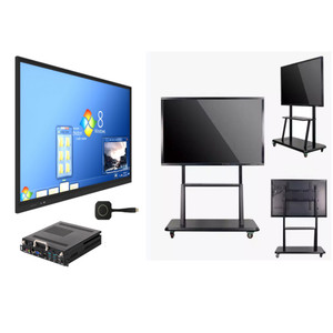 Pizarra Digital Interactiva Infrarroja Ultra 4K LED de 55 Pulgadas para Educación y Negocios, 20/40 Puntos, 120Hz - Product Image 1