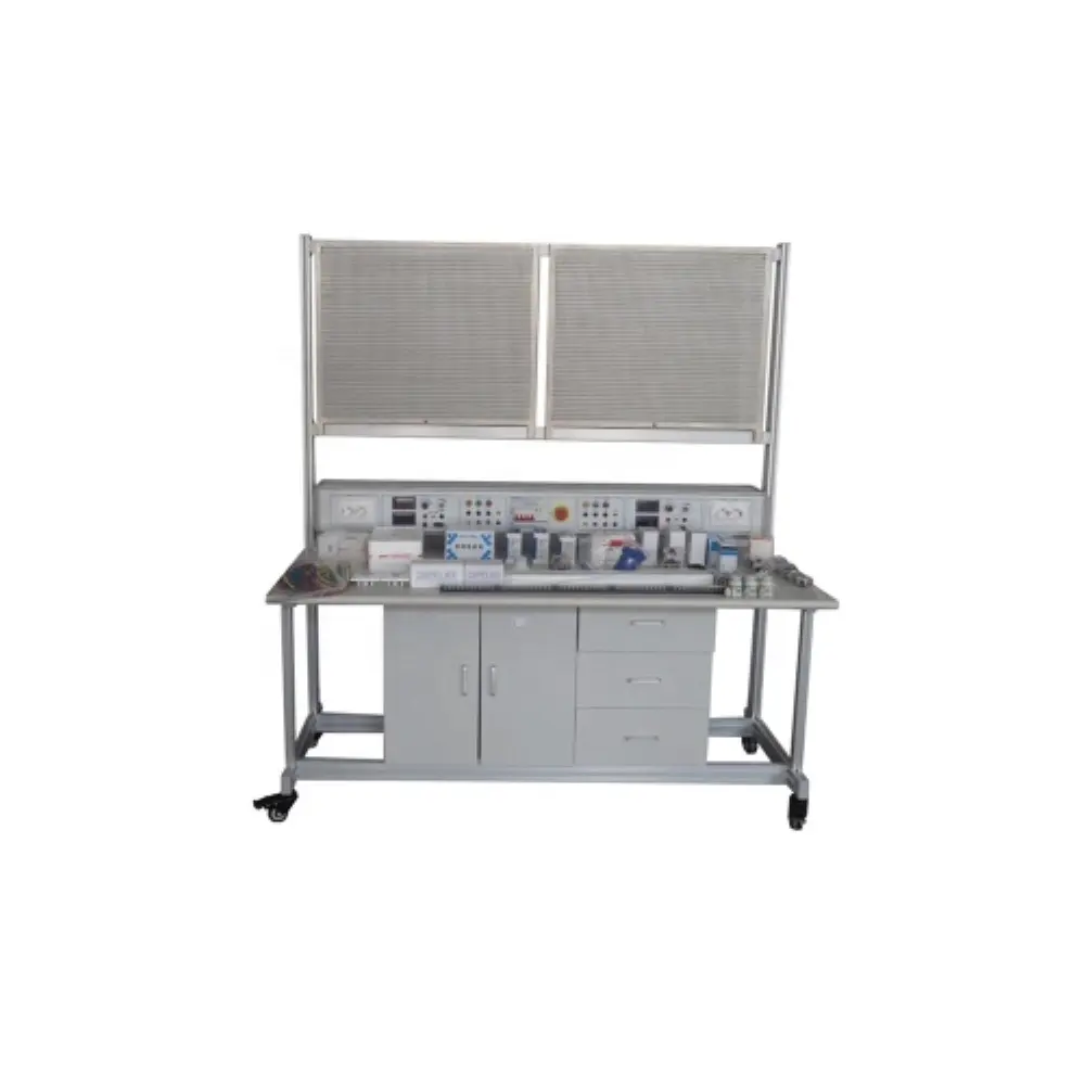 Sistema di regolazione della velocità di controllo della frequenza per l'esperimento di attrezzature didattiche per l'istruzione elettrica professionale