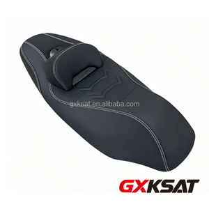 Siège de moto GXKSAT pour NMAX <span class=keywords><strong>125</strong></span> 155 V2, confortable, antidérapant, imperméable, en cuir PU, coussin de siège de <span class=keywords><strong>scooter</strong></span>, OEM personnalisé - Product Image 2