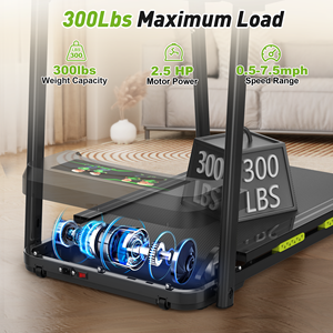 Caminadora Plegable KREDDA 2 en 1 Debajo del Escritorio, Caminadora Portátil Profesional para el Hogar con Control Remoto - Product Image 4