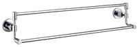 Porte-serviettes en acier inoxydable poli Porte-savon de toilette Porte-serviettes Porte-brosse à dents Crochet pour robe Accessoires de salle de bain Porte-serviettes