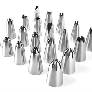 Cake Tools Cake Decorating Supplies Nozzles Small Size Stainless Steel Icing Piping Tips set