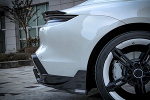 Ali di carbonio a secco per autoveicoli di alta qualità adatte per spoiler in fibra di carbonio <span class=keywords><strong>Porsche</strong></span> <span class=keywords><strong>Taycan</strong></span> - Product Image 5