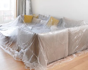 Lớn Trọng lượng nhẹ và bền PE rõ ràng nhựa thả vải thổi đúc sàn bảo vệ & bụi che cho hộ gia đình Sản phẩm sơn - Product Image 1