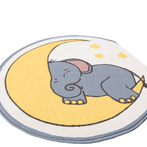 <span class=keywords><strong>Tappeto</strong></span> rotondo in poliestere morbido stampato Chromojet personalizzato per bambini per camera da letto per bambini camera dei bambini tema natale di tutte le età - Product Image 1