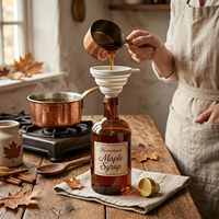 Bouteilles en verre ambré de 16 oz avec bouchons hermétiques, bouteilles de brassage rechargeables de 500 ml pour spiritueux faits maison, y compris des entonnoirs et des étiquettes
