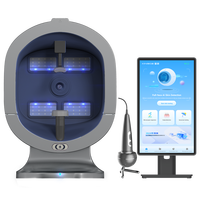 2026 Smart 3D AI Skin Analyzer 8 Spectrum Scanner Facial Analysis Machine Detection Wrinkles Blackheads Oil Spots WiFi EU Plug