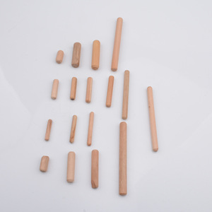Chevilles en bois de hêtre et d'eucalyptus de diverses tailles, connecteurs de meubles, accessoires de quincaillerie durables - Product Image 2