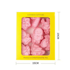 MorSun <span class=keywords><strong>Mini</strong></span> <span class=keywords><strong>emporte</strong></span>-pièces de Noël en relief 3D avec tampon plongeur - Product Image 4