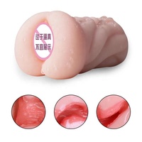 Masturbador Masculino con Vagina y Boca, Juguete Sexual para Hombres, Copa de Masturbación Anal y Oral, Juguetes Sexuales para Adultos