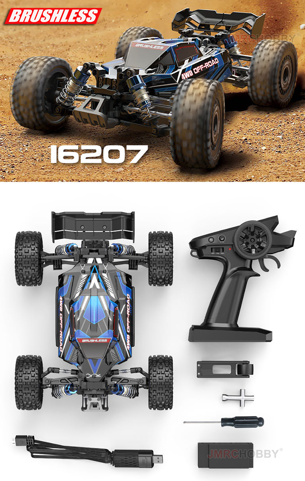 Mjx RC Car16207,16208,16209,16210 - Fun & Thrill Remote Control Toy