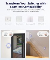 Sonoff MINIR4 Commutateur WiFi intelligent à double contrôle Minuterie de contrôle bidirectionnelle Alexa Voice
