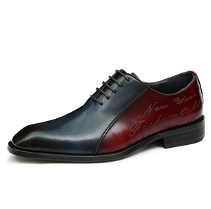 Chaussures habillées Oxford en cuir véritable pour hommes, à bout fermé, à enfiler, imperméables, antidérapantes, légères, marron intemporel, pour le bureau et la carrière - Product Image 5
