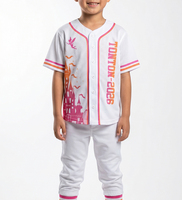 Maillots de baseball personnalisés légers Tonton Factory, uniformes de baseball vierges, vêtements de baseball et de softball pour jeunes.