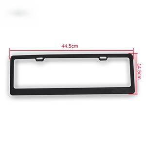 Marco para Matrícula Directo de Fábrica para Modelos de Automóviles de Hong Kong y Macao, Marco para Matrícula Compatible con la Nueva Ley de Tráfico - Product Image 3