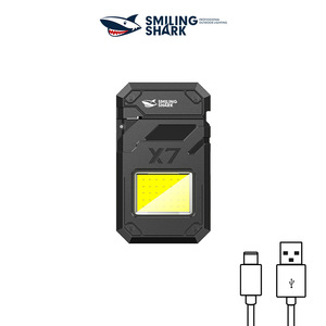 Linterna de Trabajo Recargable Smiling Shark X7, Iluminación Portátil para Camping, Encendedor Eléctrico - Product Image 1