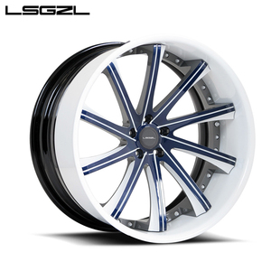 Jante de voiture personnalisée 17 18 19 20 21 22 28 pouces 17 pouces 5x120mm jantes en alliage étape lèvre T6061 jantes de voiture en alliage d'aluminium pour voiture de luxe - Product Image 2