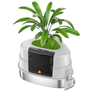 Bac à litière semi-fermé pour <span class=keywords><strong>chat</strong></span>, <span class=keywords><strong>anti</strong></span>-éclaboussures, avec clôture haute, grande capacité, avec filtre à sable, pédale, facile à nettoyer pour les chats - Product Image 4