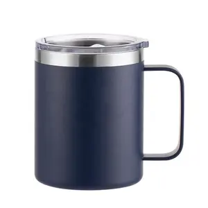 12OZ 14OZ 24OZ Stainless Steel Insulated Vacuum Travel Mug Coffee Tumbler Drink Cup Office Mug With Magslider Lid