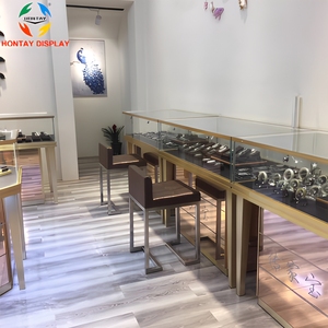Espositore Professionale per Gioielli HonTay con Sistema di Illuminazione LED Integrato, Vetro ad Alta Trasparenza per Negozi di Gioielleria - Product Image 4