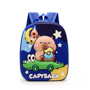 Nuovo Zaino 2025, Zaino a Tema Cartone Animato per Bambini e Bambine da 1 a 6 Anni, Adorabile Zaino a Tema Capibara per l'<span class=keywords><strong>Asilo</strong></span> - Product Image 6