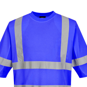 Camisa de Seguridad de Alta Visibilidad para Hombre, Color Naranja Fluorescente, Certificada ANSI/ISEA 107, Cinta Reflectante, 100% Poliéster, para Trabajadores en Carreteras - Product Image 4