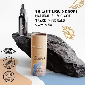 Drops Top Quality Himalayan Pure Natural Resin Lab Grade Liquid Custom Private Label Herbal Supplement Shilajit Drops