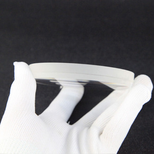 Lente de <span class=keywords><strong>objetivo</strong></span> de cemento acromático de vidrio BK7 personalizable OEM con recubrimiento óptico acromático para telescopio 90% apertura transparente - Product Image 2