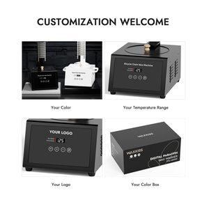 Customize Color Electronic Bicycle <b>Chain</b> Wax Machine Smart Panel Wax Bicycle <b>Chain</b> Wax Heater Warmer With Hanging Stand - Product Image 5