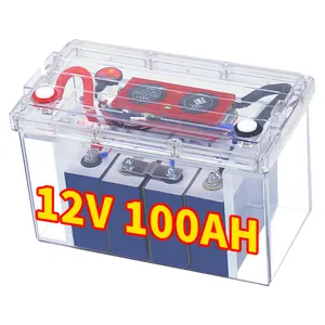 可充电a级LiFePO4电池组12V 100Ah 200Ah，带智能BMS系统锂离子电池