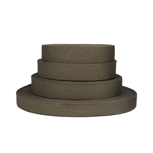 RAL7013 Soft Polyester Webbing Plain Weave Abrasion Resistant NIR Straps High Tenacity Tactical <b>Vest</b> Webbing 15mm 25mm 38mm 50mm - Product Image 1