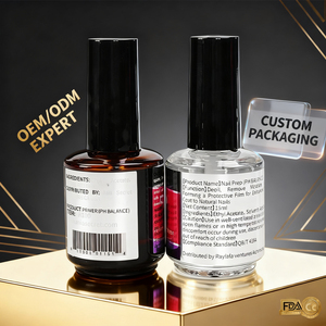 Suministros para <span class=keywords><strong>Uñas</strong></span> al por Mayor, Kit de Arte de <span class=keywords><strong>Uñas</strong></span> con Gel UV, Líquido Transparente de 15 ml, Lámpara UV, Preparador de <span class=keywords><strong>Uñas</strong></span>, Deshidratador, Primer sin Ácido, Marca Privada - Product Image 2