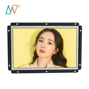 Độ Sáng cao 10 10.1 12 Inch Mở Khung TFT LCD Màn Hình TV Với VGA Đầu Vào