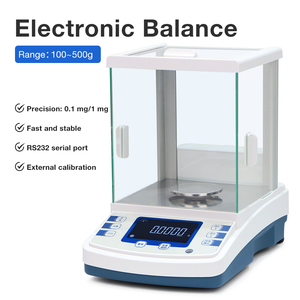 Bilancia di Precisione Digitale da Laboratorio con Calibrazione Esterna, Precisione 0.0001g, Capacità 0-500g, Bilancia per Metalli - Product Image 3